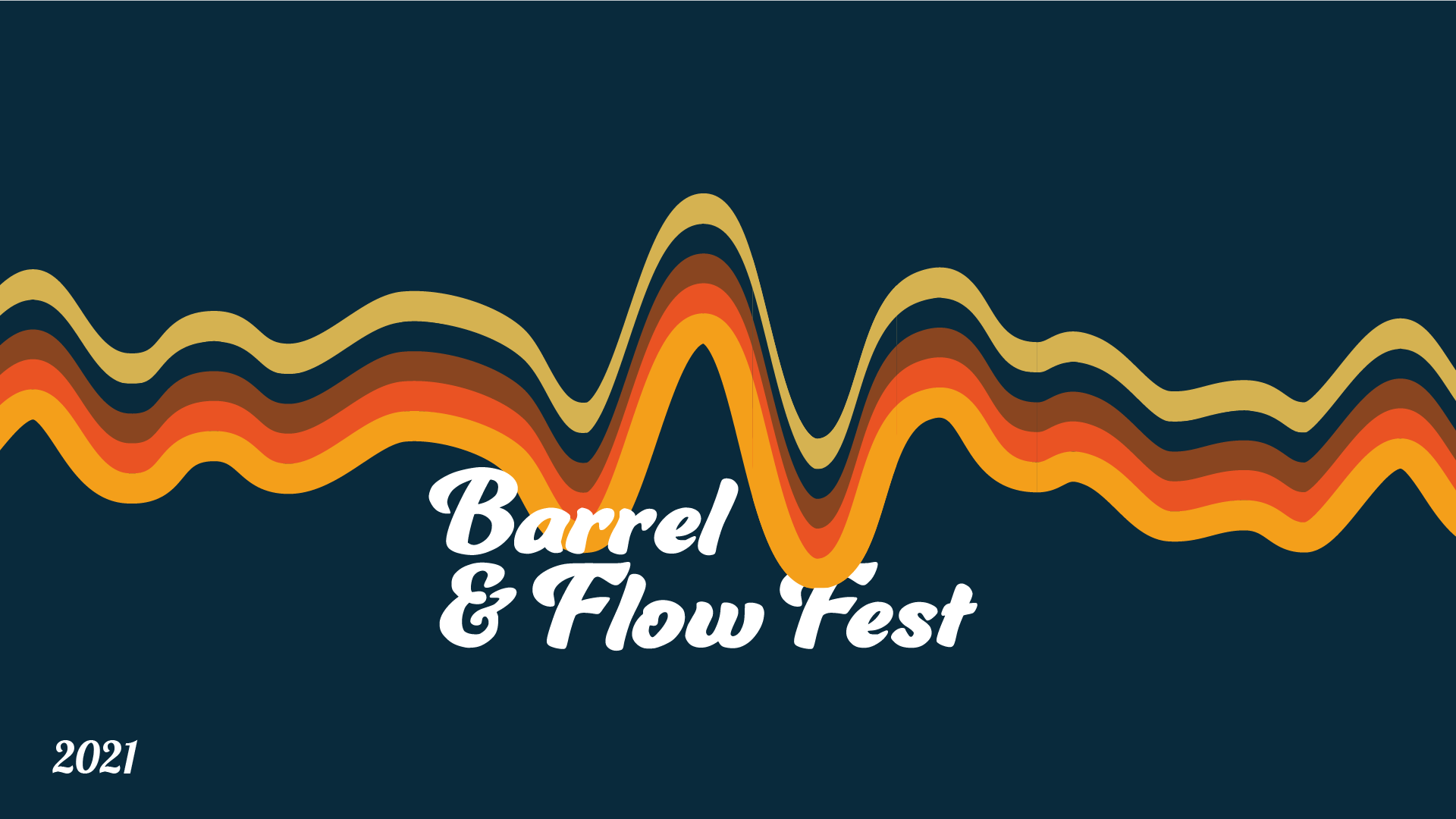 An graphic of colorful waves made in Adobe illustrator